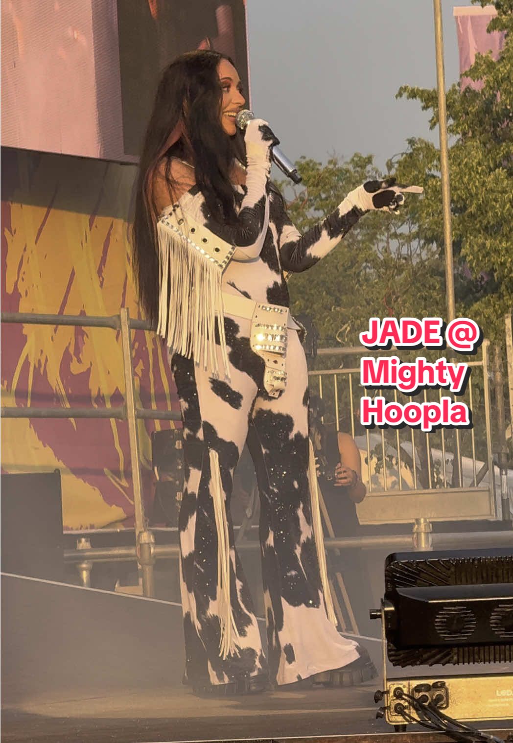 @JADE at #MightyHoopla is one of the most incredible things I have EVER witnessed… she IS the it girl!  #JADE #LittleMix #Pop #FUFN #AngelOfMyDreams #ITGirl #Festival #Music #FYP 