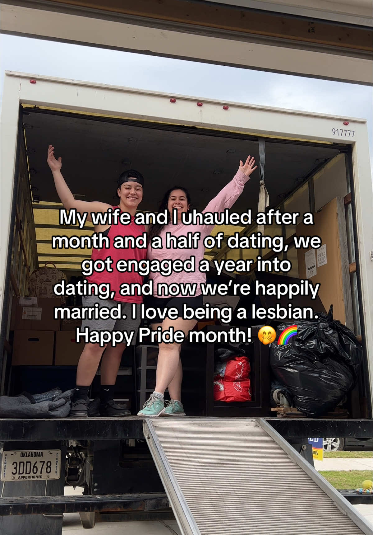 My best friend and soulmate in one! I’m a lucky girl 🥹🤭 #pridemonth #wlw #wlwcouple #lesbian #Pride #lgbtq 