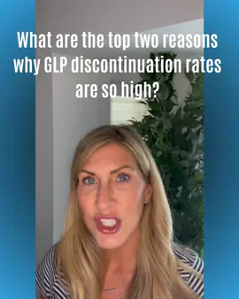 Why are GLP discontinuation rates so high?#weightlossdoctor ##GLPs #weightloss 