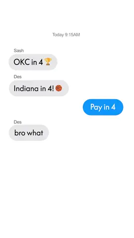 We name all our group chats like this 🏀 Enter Pay in 4 Win in 4 at link in bio. NO PURCH. NEC. Subject to approval. Eligibility varies. Learn more: paypal.com/payin4