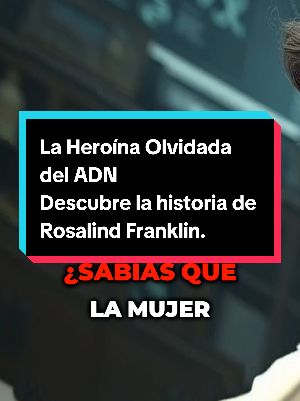 La Heroína Olvidada del ADN Descubre la historia de Rosalind Franklin, la científica que cambió la biología sin recibir reconocimiento. #Ciencia #Historia #ADN #MujeresEnCiencia #Justicia