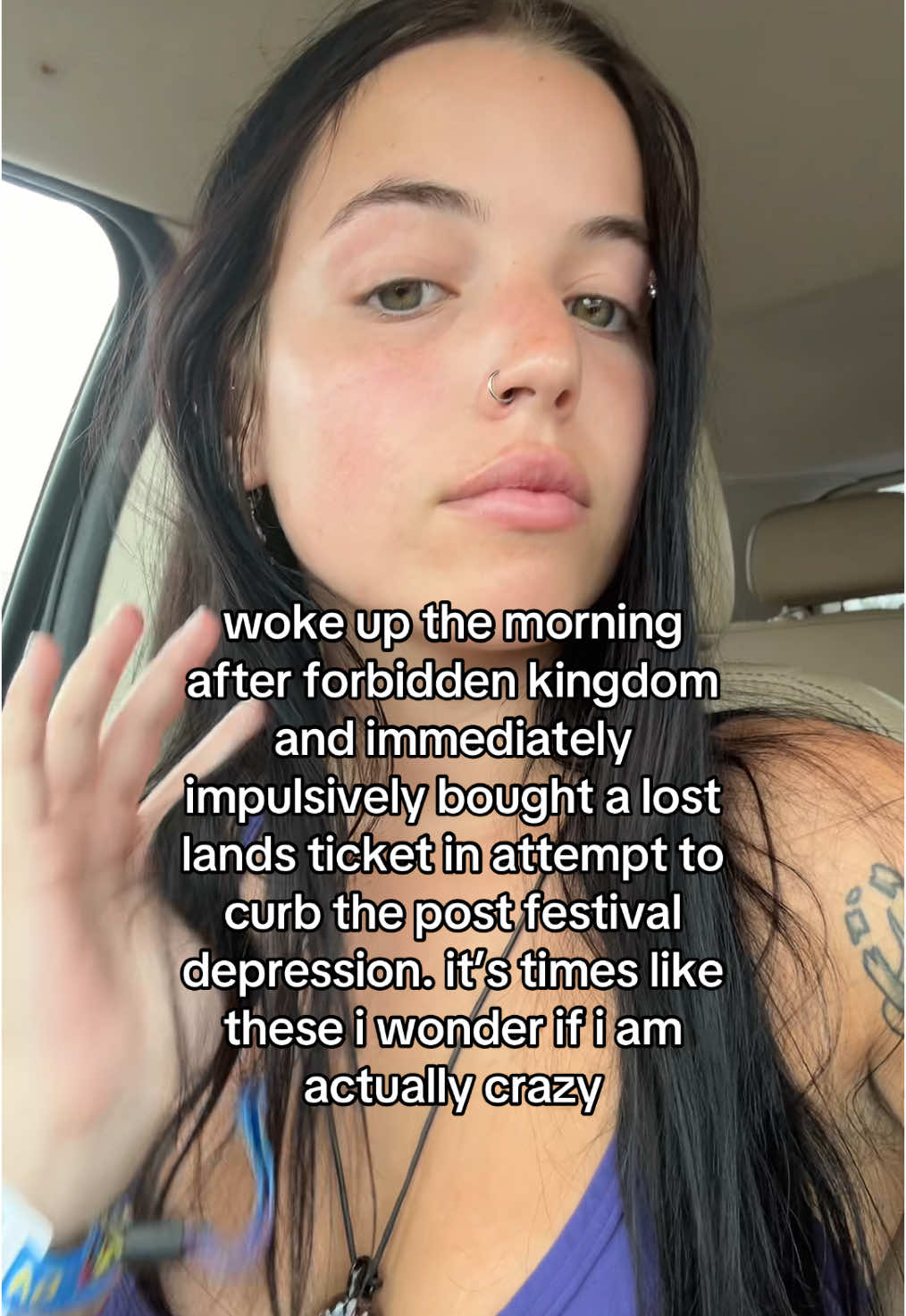 all it takes is one person telling me to come and i’m there. but like rezz and voyd cmonnnn that lineup was made for me #lostlands 