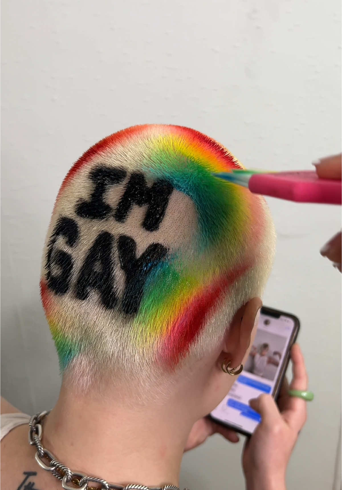 She’s gay 