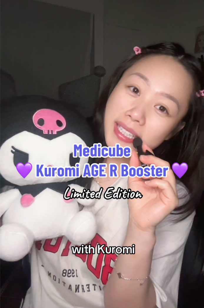Such a vibe 💜💜@medicube global #Medicube #MedicubePDREyeCream #MedicubeAGERR #MedicubeKuromi #KBeautyTech #KSkincareDevices #SkincareRoutine