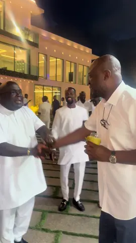 Ghanaian Business Mogul Ibrahim Mahama exchanging pleasantries with Mr Julius Debrah, Chief of Staff and his wife as well as Member of parliament for Jomoro @Dorcas Affo-Toffey At The Grand Opening of Despite Automobile Museum . Ghana's first world-class automobile museum is all set to unveil its grandeur  #automobile #cars #despitemedia #despiteautomobilemuseum #fyp #trendingvideos #screech_vibes #theAfawuahs #fyp #trend #viral #screechvibes #mrafawuah #screech_vibess 