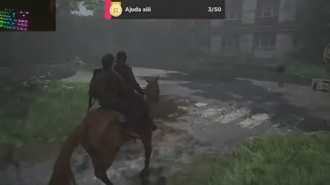 Susto do cara........i. 😂😂😅😅 #thelastofus2 #susto #jogodeterror #joel #elie #tiktoklive #livehighlights 