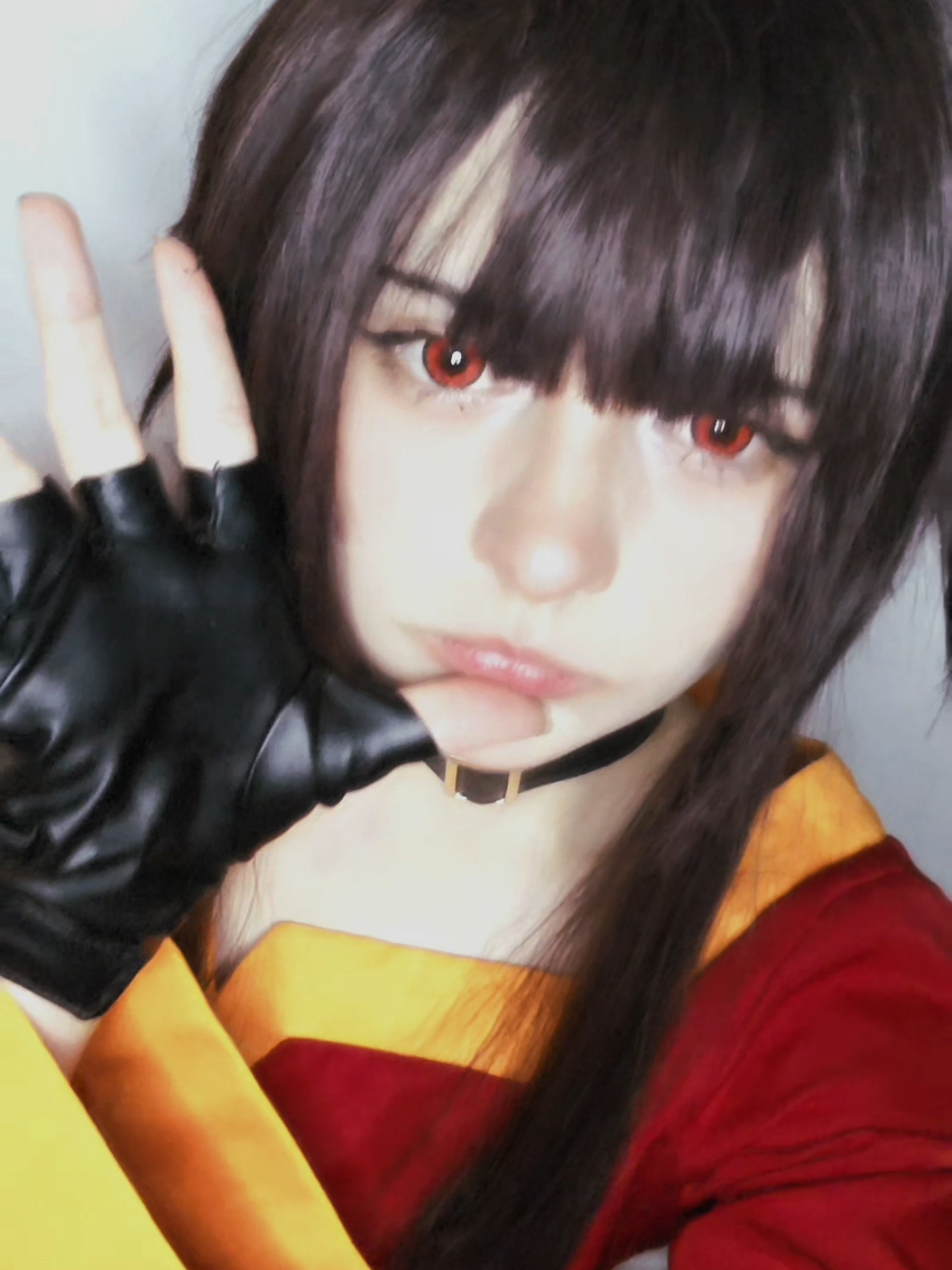More silly Megumin ! #megumin #cosplay #konosuba #megumincosplay #cosplayergirl 