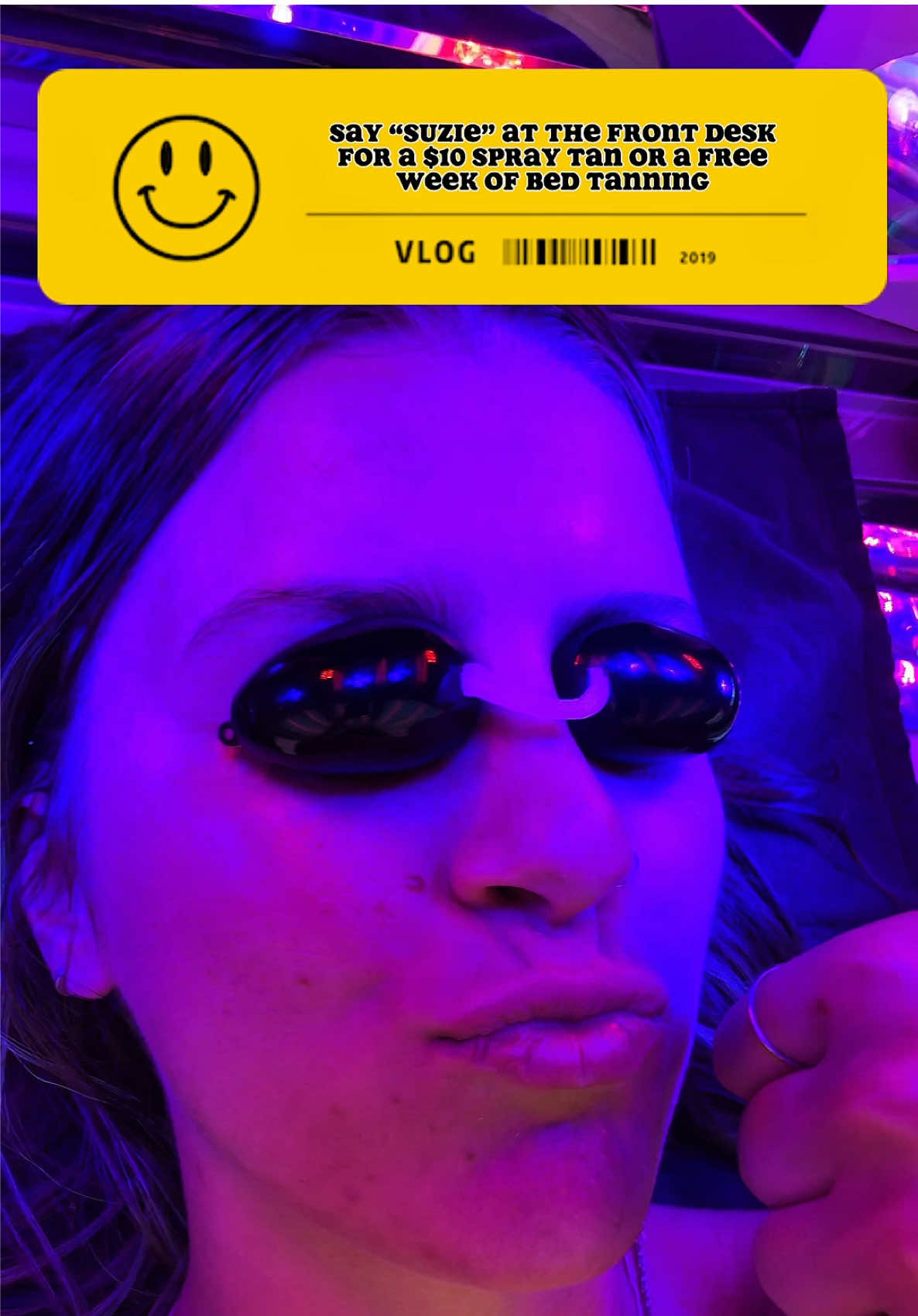 watch till the end for a free tan! @Beaches Tanning Center #beaches #tanning #spraytan #bedtan #influencer #utah #utahgirl #utahtanning #fyp #viralsound 