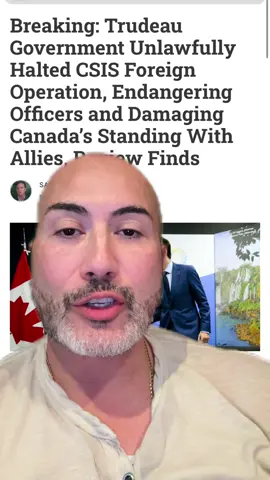 A major CSIS  operation was halted, unlawfully by the Prime Minister’s office of Justin Trudeau  #t#trudeaul#liberalsc#canada