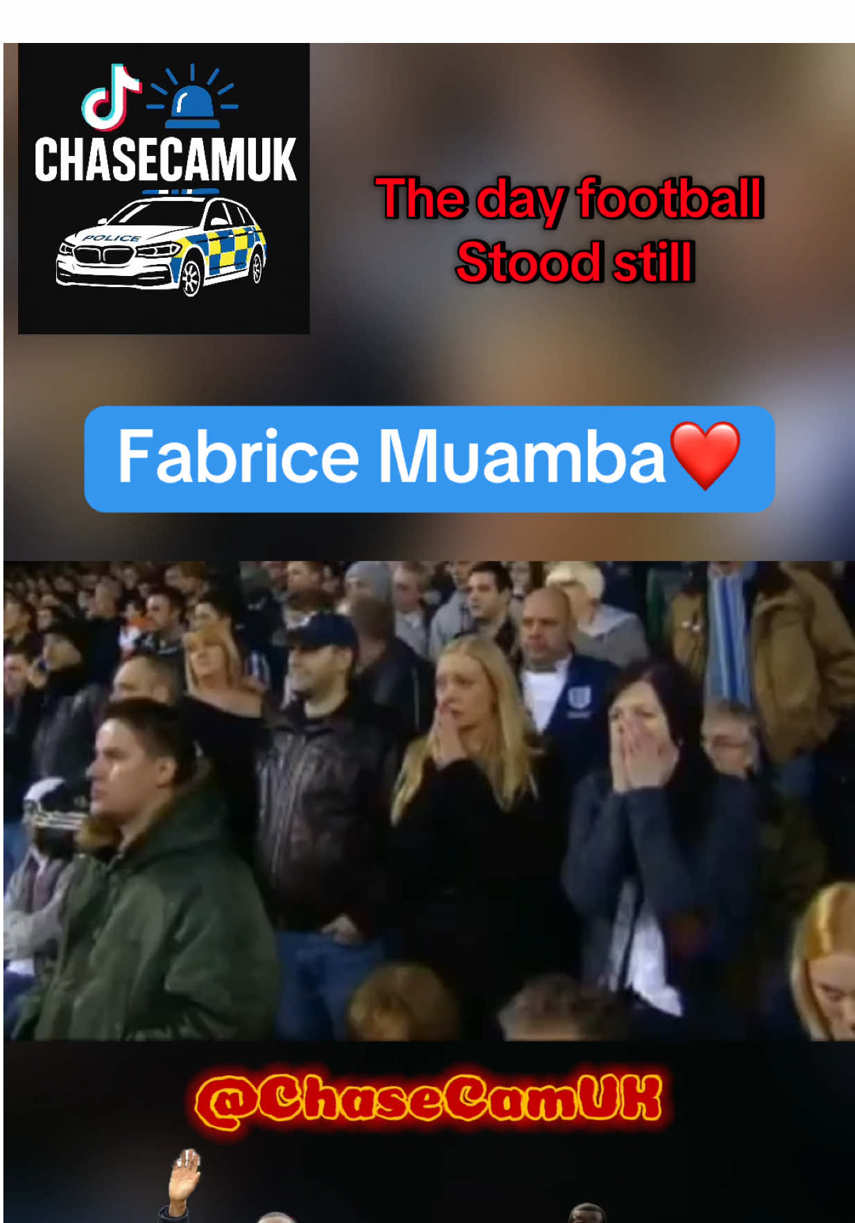 Totally unrelated to the channel - Fabrice Muamba Collapses #fyp 
