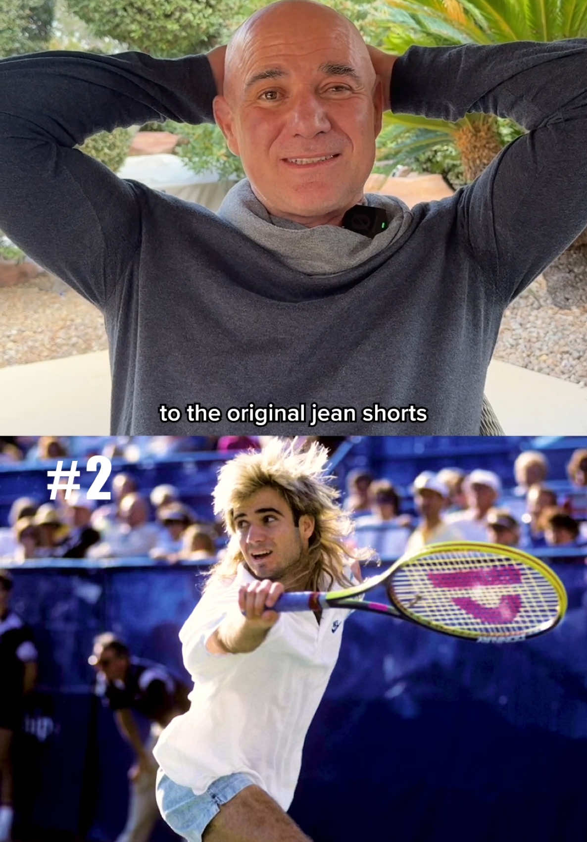 If I had to pick… #tennistiktok #tennisfashion #andreagassi 