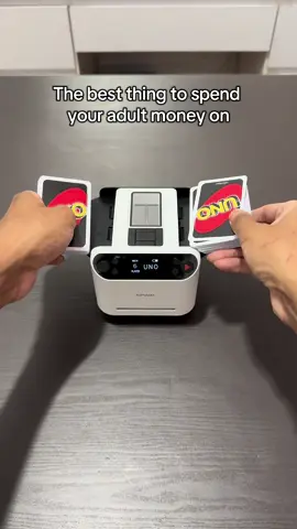 This is what financial freedom looks like #shuffler #dealer #GameNight #moneywellspent #coolgadgets 