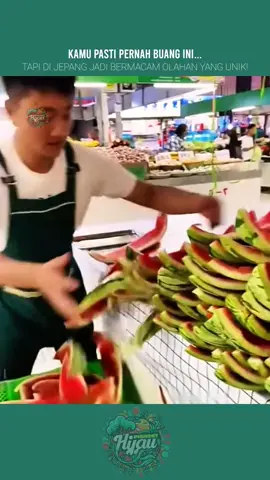 Di Negara ini kulit semangka bisa bermanfaat!! #semangka #watermelon #japan #fyp #kulitsemangka #makananviral #makananunik 