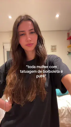 pego minha tatuagem de borboleta e me retiro #fyp 