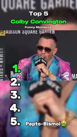 Colby Covington is too funny 😂 | #fyp #viral #viralvideo #UFC #mma #colbycovington 