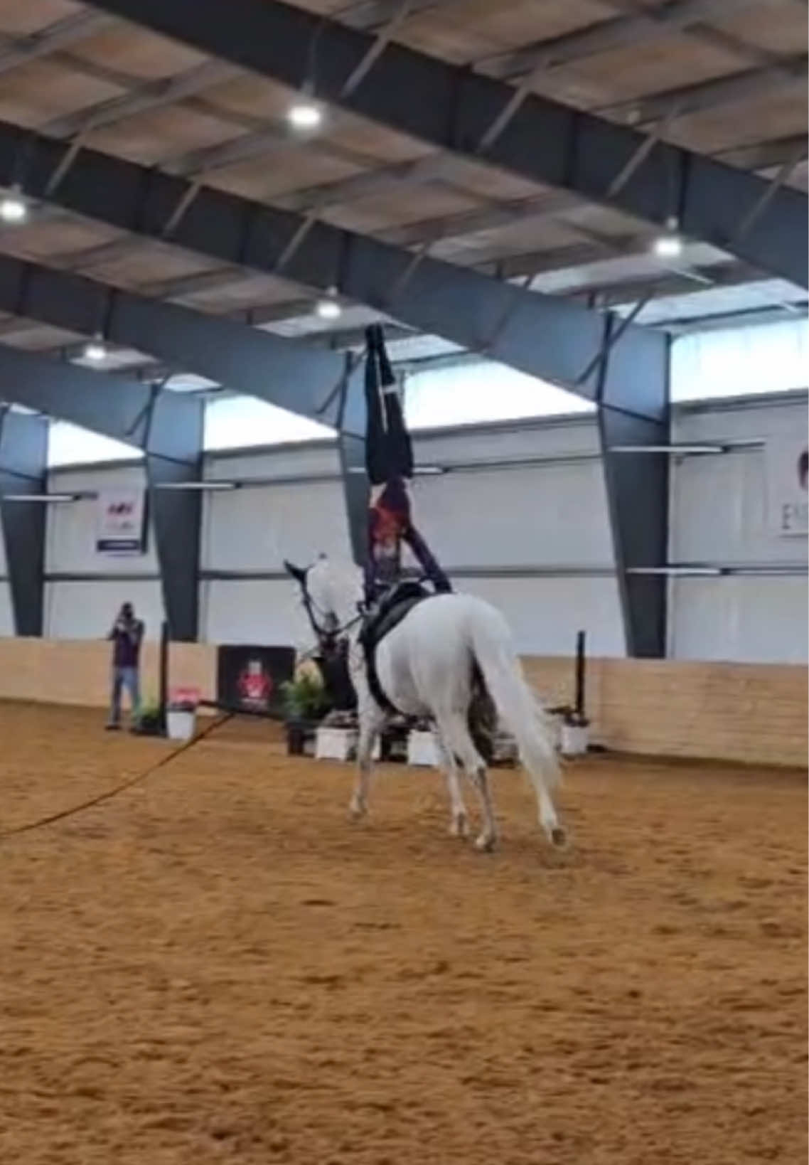 Freestyle with Justice ♡ • • • #equestrianvaulting #voltige #individual #tn #warmblood #justice 