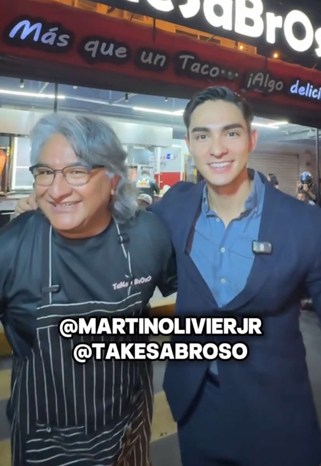 Nos tocó visitar a @Takesabroso ! Consejos exitosos y tacos deliciosos 🤑👍🏽🌮 #martinolivierjr #takesabroso #eltiotake #tacos #finanzas #negocios