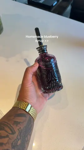 🤌🏾🫐 #fyp #foryoupage #blueberrysyrup 