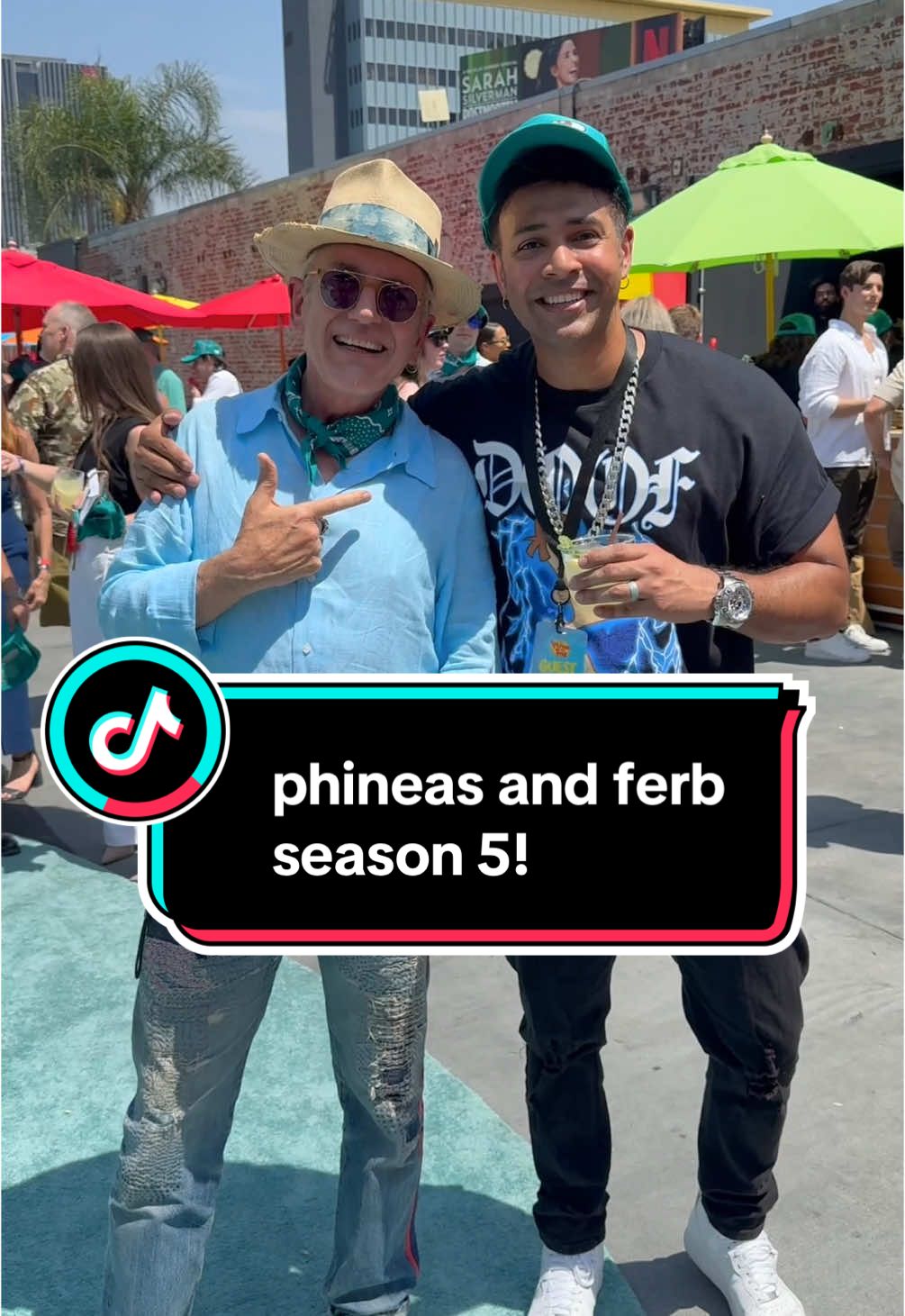 gitchee gitchee goo means that I LOVE YOU! the @Phineas and Ferb season 5 premiere was incredible 🎉 104 more days of summer vacation live and direct on june 5! #phineasandferb #squirrelsinmypants #ashleytisdale #swampymarsh #danpovenmire #vincentmartella #disney 
