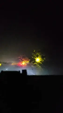 Sunday night driving in heavy rain 😌 01/06/25 #Domingo #lluvia #fuerte #manejando #autopistadelsol #cuernavaca #night #rain #fyp #calm #chill 