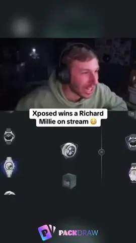 Xposed wins a Richard millie on stream #packdraw #fyp #epic #kick