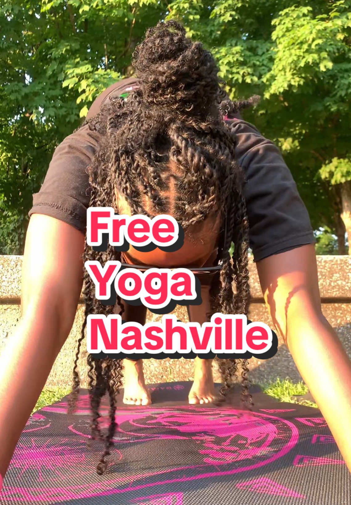 My first yoga session with @Nash Black Wellness Collective the session was free but they do accept donations. #nashville #nashvilletn #yoga #blackinnashville 