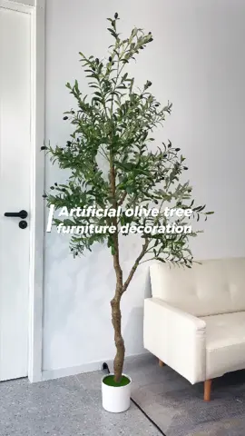 Fake?False!But its really beautiful!🌲🌲😍#olivetree #homedecor #artificalintelligence #furniture 