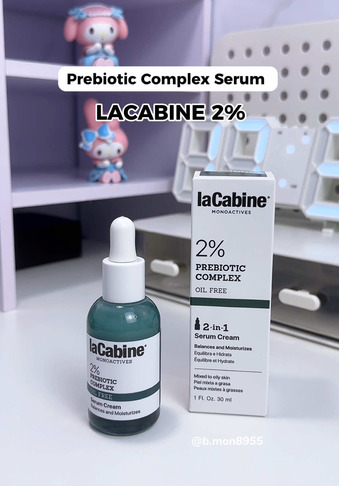 Trời nắng nóng mà mí bà sợ đổ dầu khi ra đường thì đây là chân ái lun đó. Serum 2in1 vừa là serum vừa là kem dưỡng phục hồi . Thấm nhanh ko bí da. Siu thích lunnnn 💕#laCabine #Prebiotic #serumincream #canbangvisinh #kiemdau #reviewlamdep #muataitiktokshop 