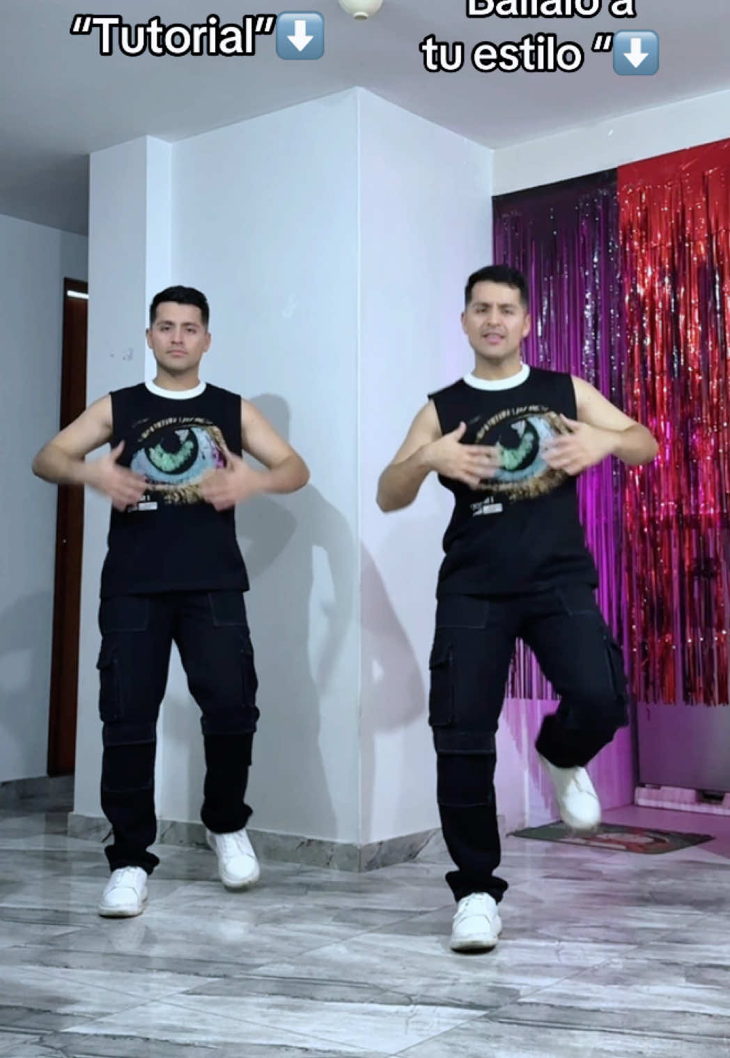 Latina foreva trend🕺🏻/ ¿Con quién lo bailarías?🤩 Dc: @Lossiblings🍭 🎙️: @Karol G  #trends #jeanpilobo #tutorial #duo #latino #karolg #nuevotrend 