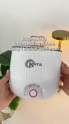 very convenient pero affordable lng nitong multi-cooker pot na to from @kaya_appliances one of my best kitchen finds 🫶🏻 #fyp #foryou #TikTokShopBon66angBDay #kayaAppliances #KayaPH #KayaMultiCooker 