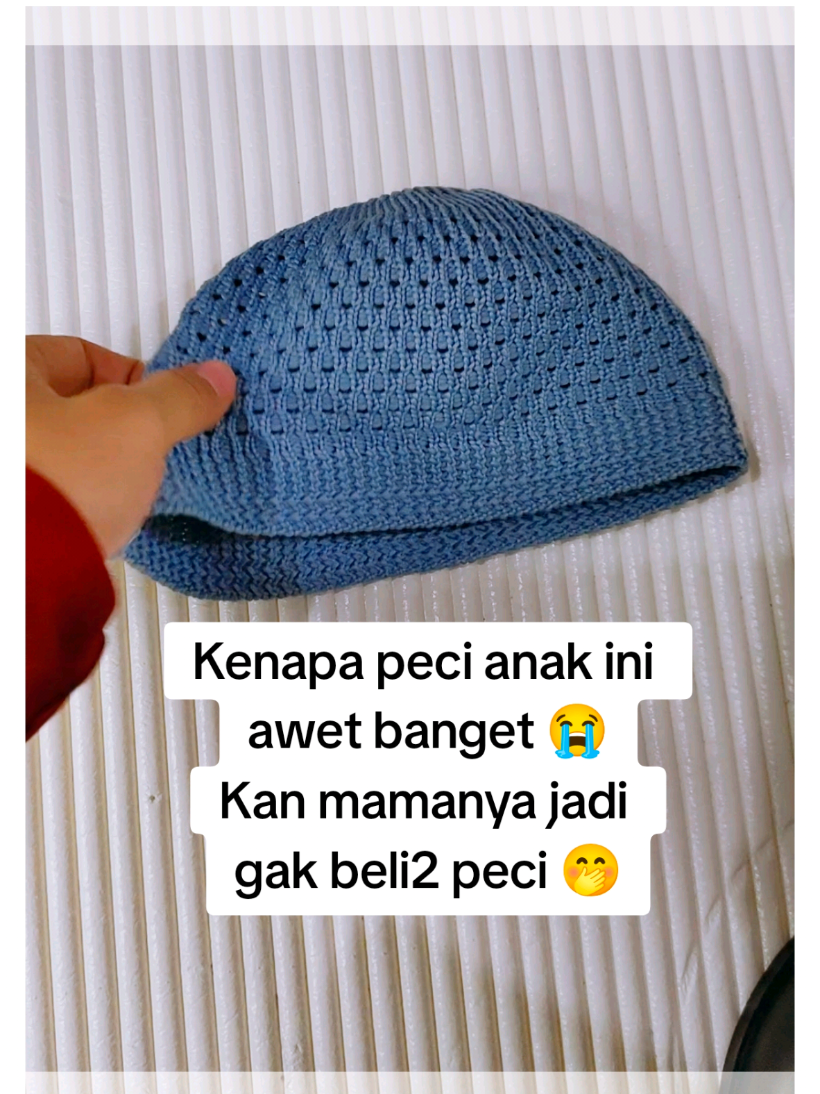 peci anak #pecianak #pecirajutanak #pecianakrajut #lobe #loberajut #racuntiktok #alatshalatanak #perlengkapanshalatanak #fyp #fypage #fyppppppppppppppppppppppp 