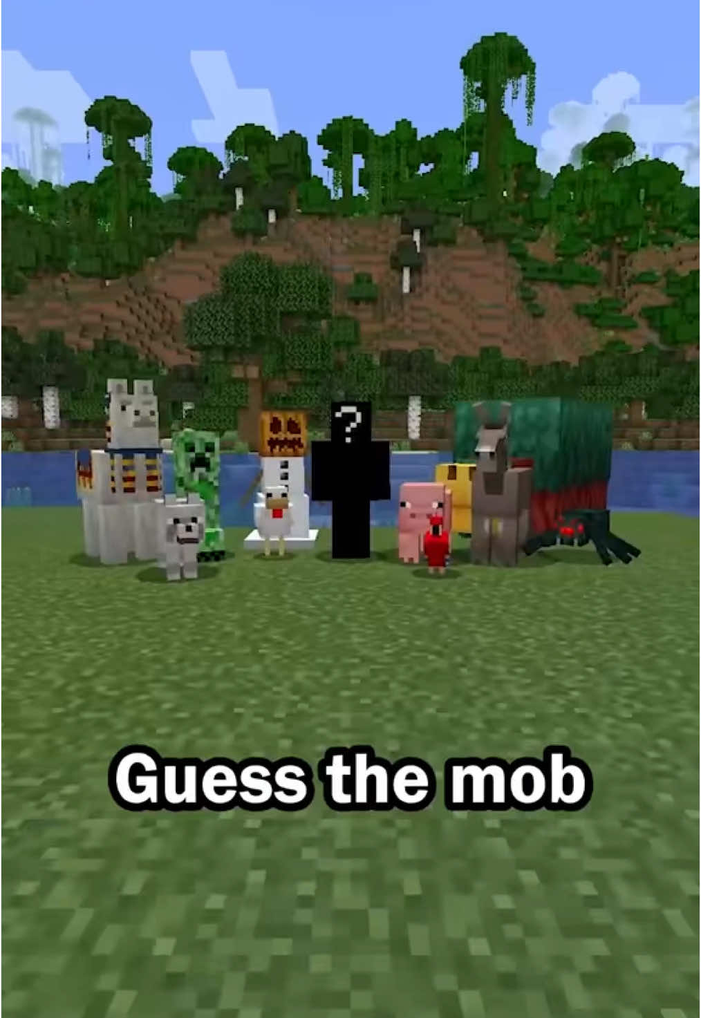Guess the Minecraft mob in 60 seconds #Minecraft #trivia #onthisday 