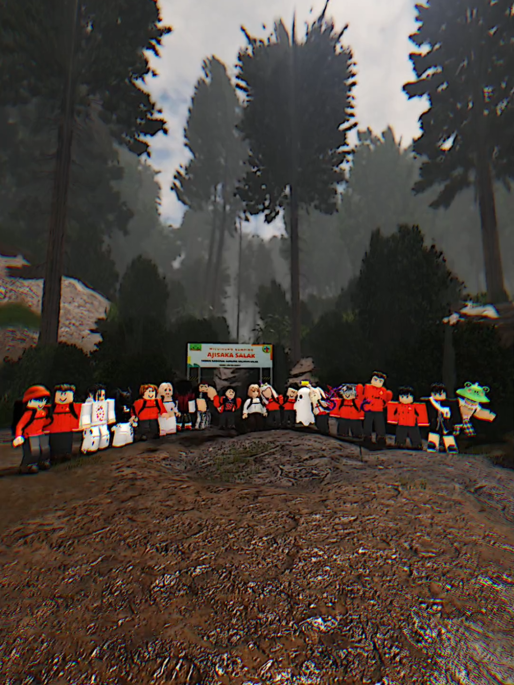 perasaan rame di bc kok di puncak segitu ya🤔 #jjroblox #roblox #nusantaraexpedition #salak #mountain 