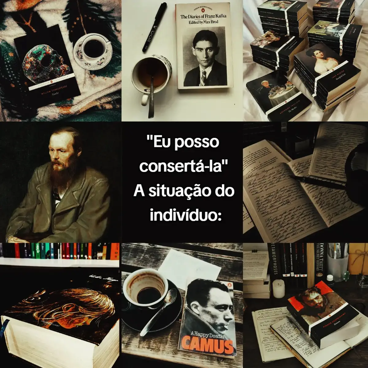 #vaiprofycaramba #fypシ゚ #BookTok #bookstan #books #livros #dostoevsky #darckacademia 