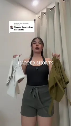 Replying to @Bles Jumalon Ang kapal ng tela huhu grabe sulit to!✨ @calliahfashionstore #harpershorts #shortforwomen #shorts 