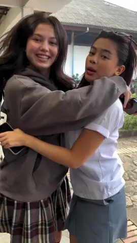 Yeayy akhirnya ketemuuu🤩 #AqeelaCalista #SaskiaChadwick