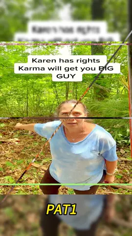 Karen showed up at a buddys jobs site #karensoftiktok #karen #karensgoingwild #karmawillgetyoubigguy #shehasrights