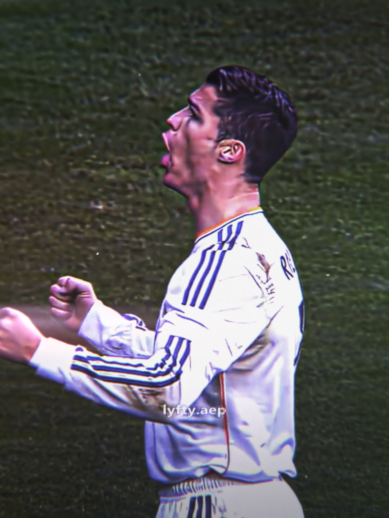 first ae edit how did i do? | #cristianoronaldo #realmadrid #chatgpt #school #football #Soccer #fyp #viral #aftereffects 