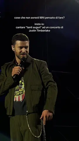 Serena sei viva? #justintimberlake #jtlive25 @Justin Timberlake 