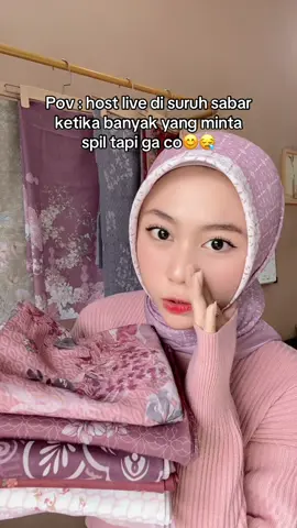 Harus banyak sabar yaa bundd 🥰 #kamaria #hijabmotif 