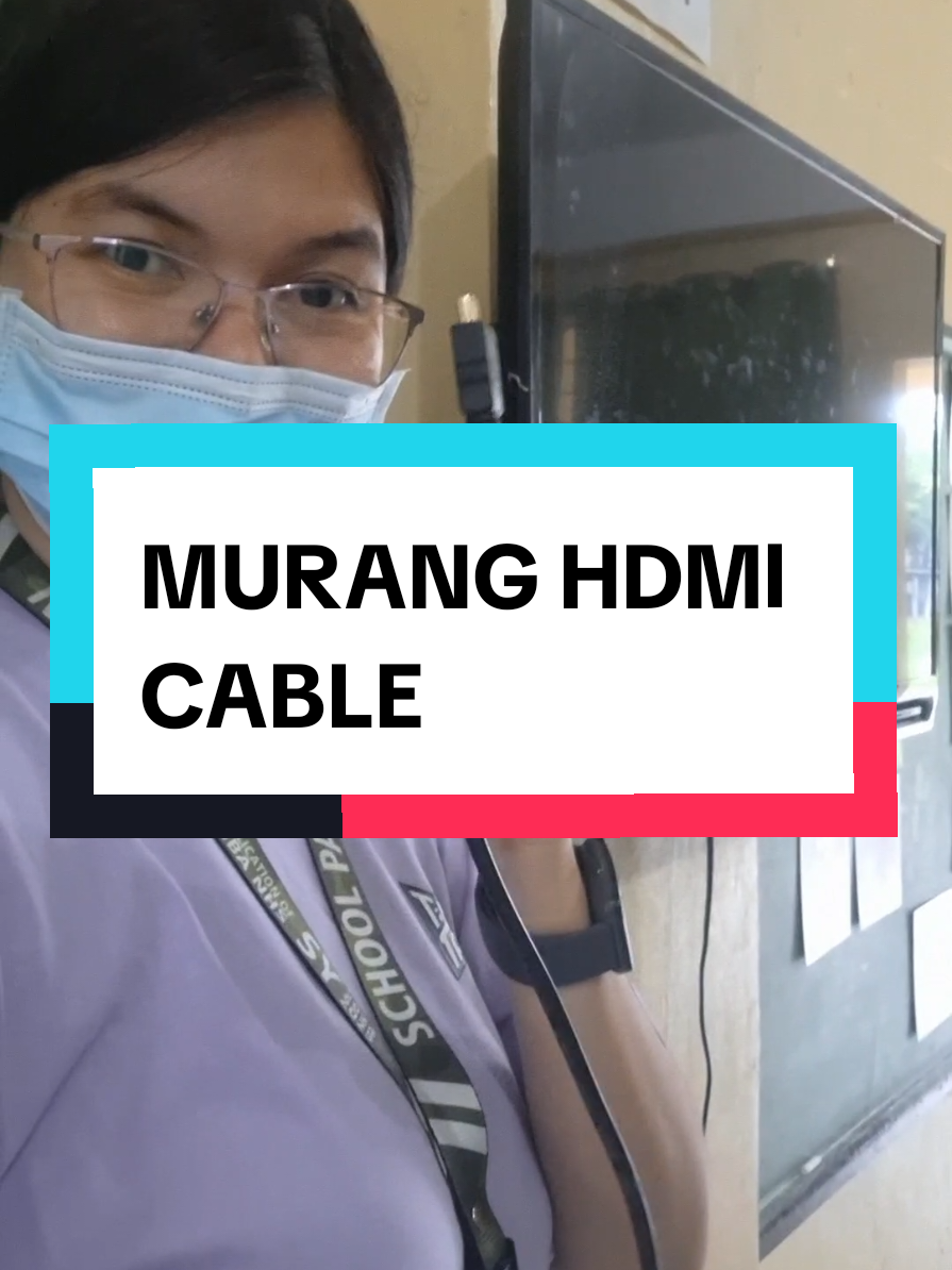 May smart TV ka nga, pero yung cable mo... pang-2005 pa? Time to upgrade with this High-Speed 4K HDMI Cable! ✅ Ultra HD 4K & 1080P resolution ✅ Compatible sa TV, laptop, projector & more ✅ Durable aluminum shell — hindi basta napuputol! Perfect for gamers, movie nights, and work setups!  #hdmi #hdmicable #teacherlife #homecinema 
