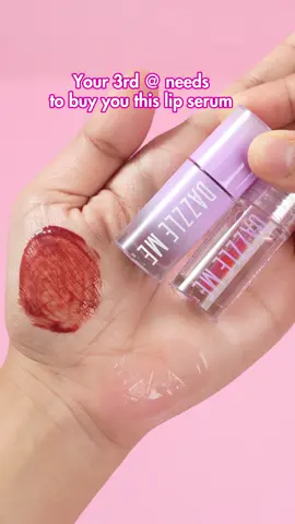 Tag your 3rd @ !! if they don't get you this lip serum, BLOCKED💋🛒🤪 #DazzlemeMY #tiktokmalaysia #fypmalaysia🇲🇾 #lipserum 