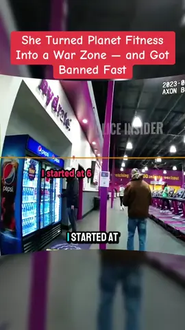 She Turned Planet Fitness Into a War Zone — and Got Banned Fast #cops #copsoftiktok 
