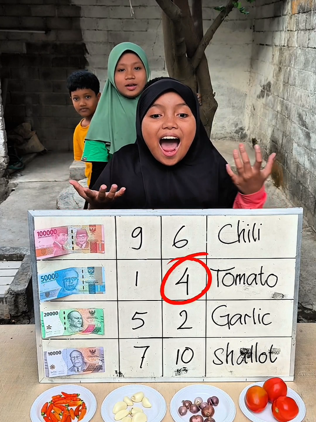 Tebak angka dibalik papan tulis #challenge #random #edukasi #gameseru #kanaklombok 