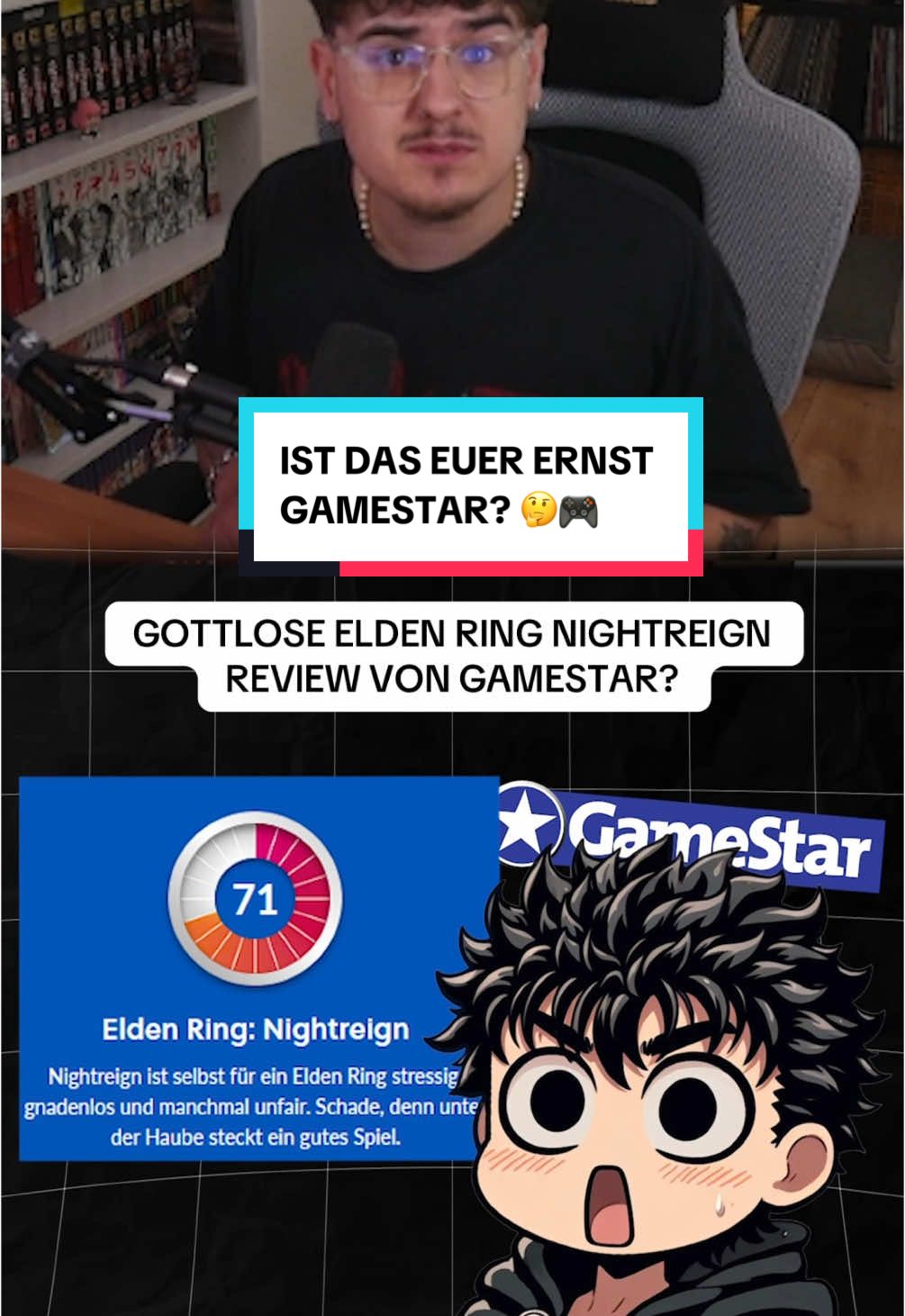 Ist das euer ERNST GAMESTAR? 🤔🎮 Wie gut ist Elden Ring Nightreign wirklich und trifft die relativ schlechte Review der GameStar zu? 🤯🎮 Ich sag: NEIN! #eldenring #eldenringnightreign #nightreign #gamestar #gaming #GamingOnTikTok 