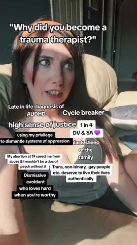 Nothing feels better than seeing a client from inescapable trauma & pain and blossom into their true self 💙 #transrightsarehumanrights #ally #lgbtqia #millennial #doctorofpsych #therapist #cyclebreaker #feminineenergy #audhd #abortionisessentialhealthcare 
