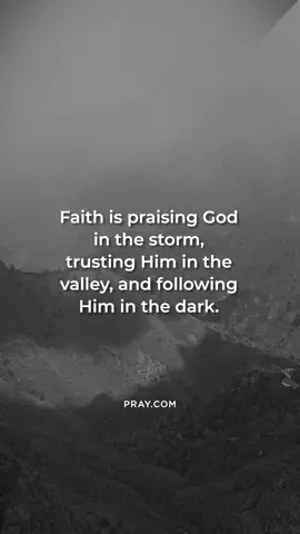 God is just as present in the storm as He is in the sunshine. Real faith chooses to praise, trust, and follow even when feelings falter. Because faith knows that God is faithful—even when life is not predictable. Your praise in the storm is your declaration that your God is greater than your circumstances.
