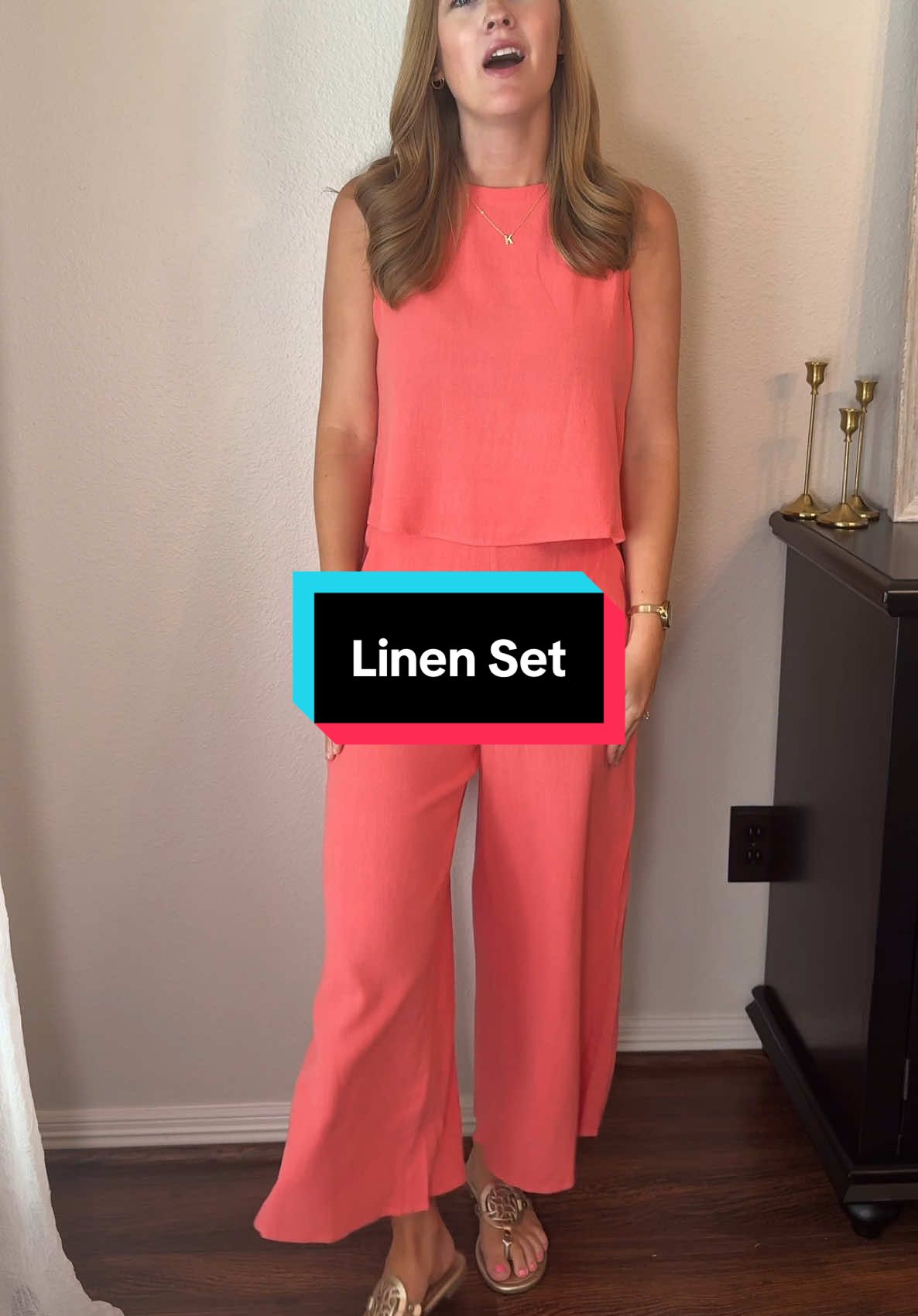 Summer Set! Summer outfit! Perfect for vacation too! Multiple colors & free shipping! #summerset #vacationset #2pieceset #summeroutfit #vacationoutfit #tiktokshopcreatorpicks #tiktokshopsummerturnup #summertime #mom #momoutfit #momover30 #outfit #outfitoftheday #OOTD #tiktokshop #freeshipping #anrabess 