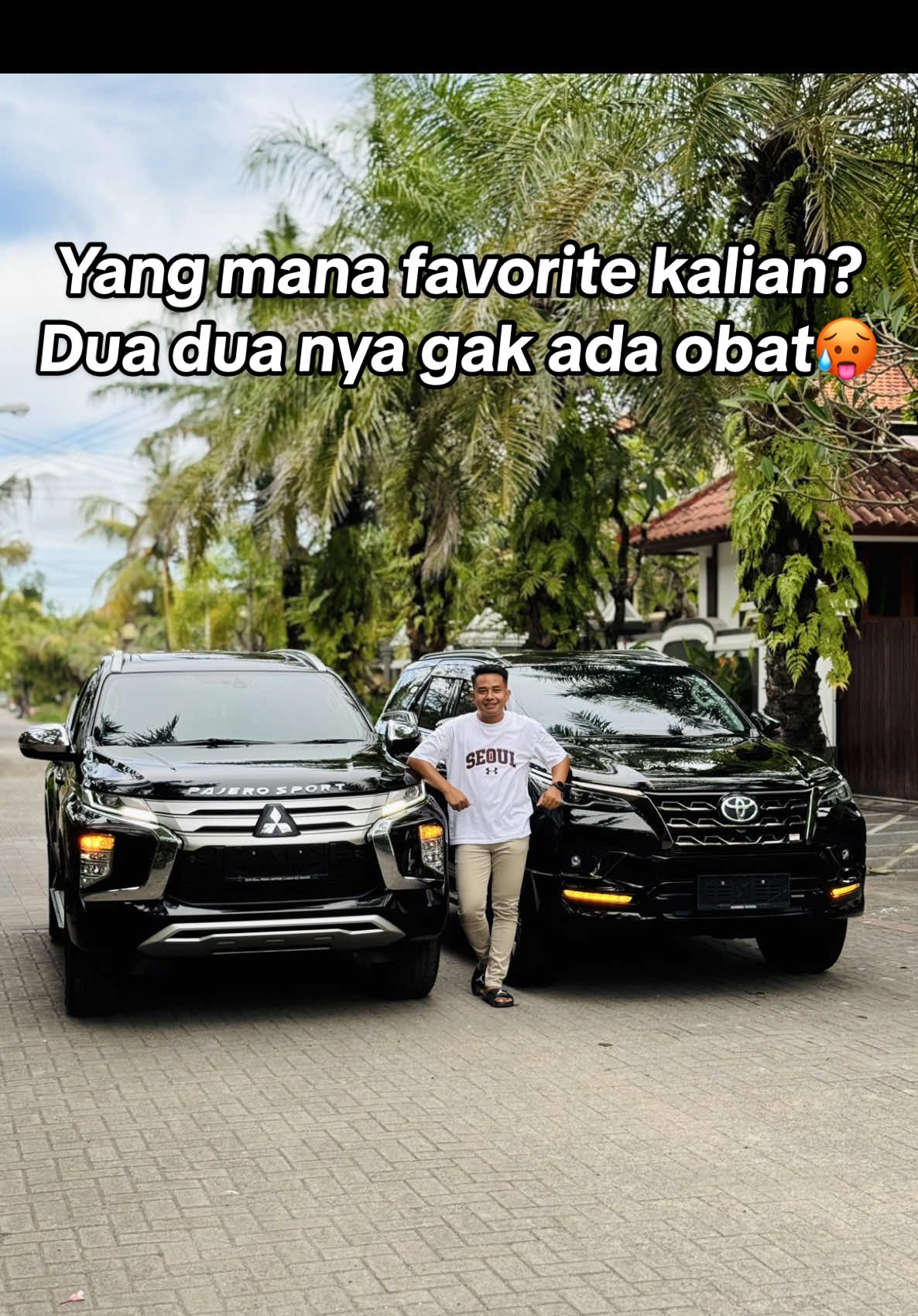 Toyota Fortuner GR 2.8 1gd 2023 VS Mitsubishi Pajero Sport Dakar 2.4 2022 #fyp #jualanmobil #pedagangmobil #showroom #toyota #toyotafortuner #fortunergr #1gd #fortunergr2800sport #mitsubishi #pajero #pajerosport #mitsubishipajerosportdakar #dakar #pajerosportdakar #mobilbekasberkualitas #showroommobil #mobilbekas 