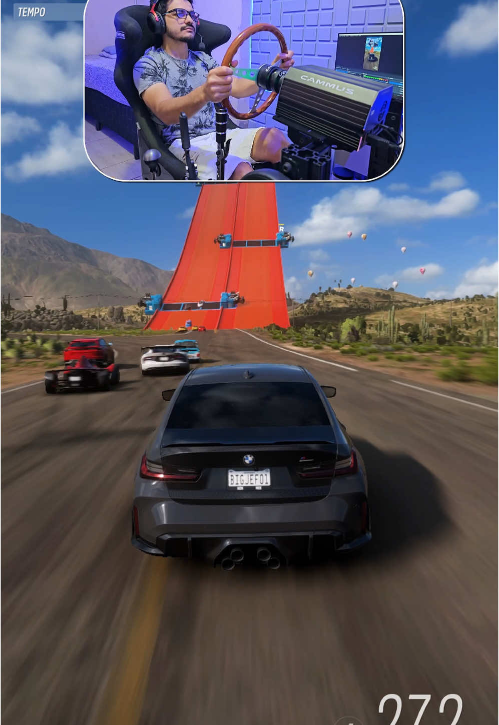 BMW M3 VS PISTA IMBATÍVEL !! #forzahorizon5 #gaming #gameplay #m3 